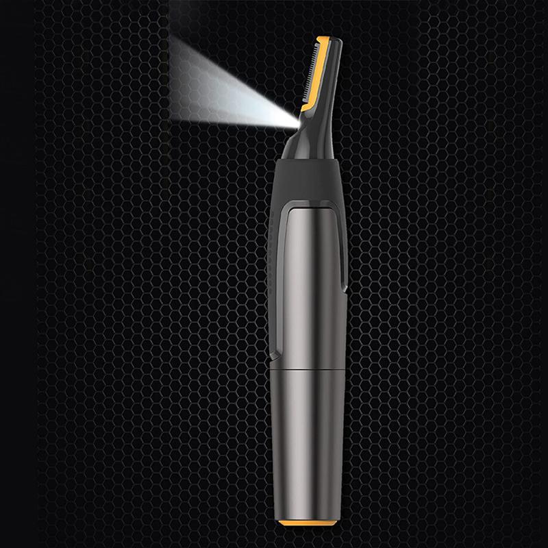 Ripob | Ultra-schlanker Präzisionstrimmer | Mikro-Oszillationsklingen | Titan-Edelstahl-Technologie | Integrierte LED-Beleuchtung | Ergonomisches Design
