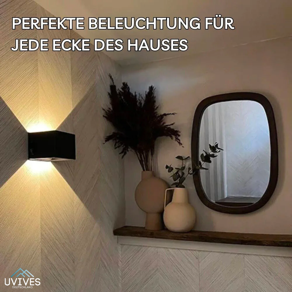 LuminaCube - Die kabellose und luxuriöse Wandlampe!