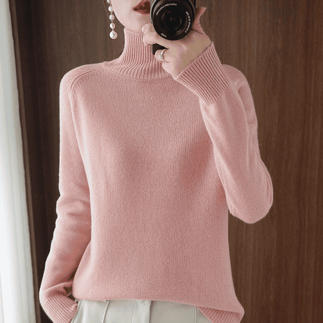 Damen Rollkragenpullover | Elegant, Warm und Perfekt für den Winter