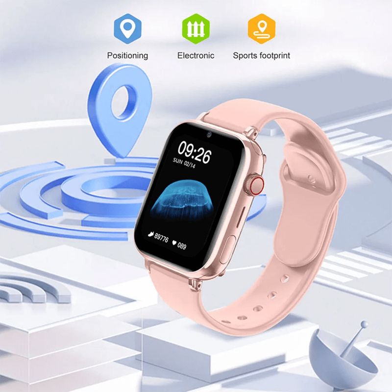 Kindersicherheitsuhr mit 4G Videoanruf und GPS-Tracking