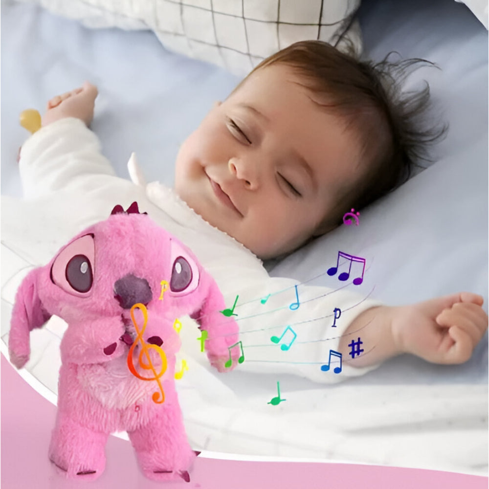 Kinderplüschtiere mit Licht und beruhigender Atmung
