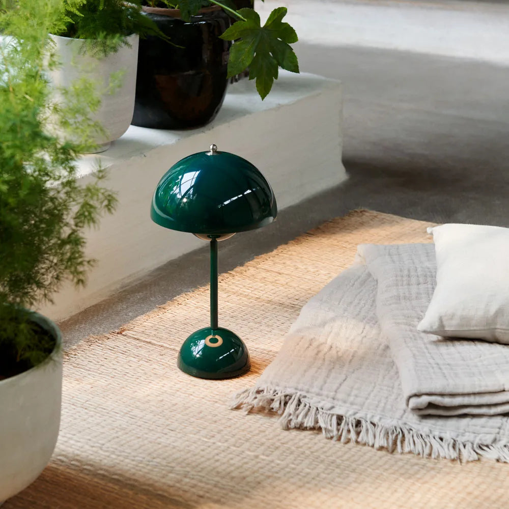 NordicGlow Luxe Moderne Pilz Schreibtischlampe