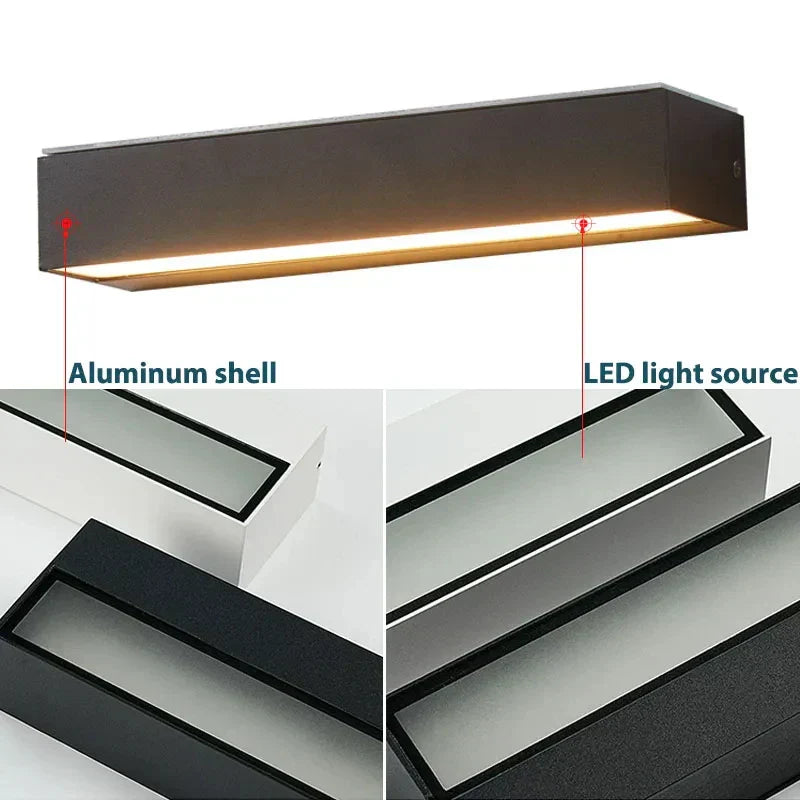 Solar Wall Light Solavella | 16 LEDs | Super Bright & Waterproof | For Garden, Balcony & House Wall | Warm & Cool White
