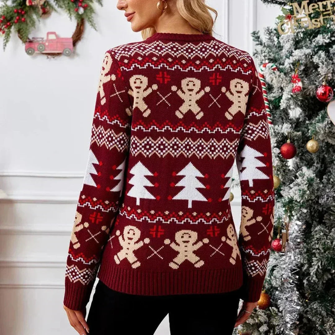 Weihnachtspullover für Frauen | Warm, Fröhlich und Voll Festlicher Stimmung