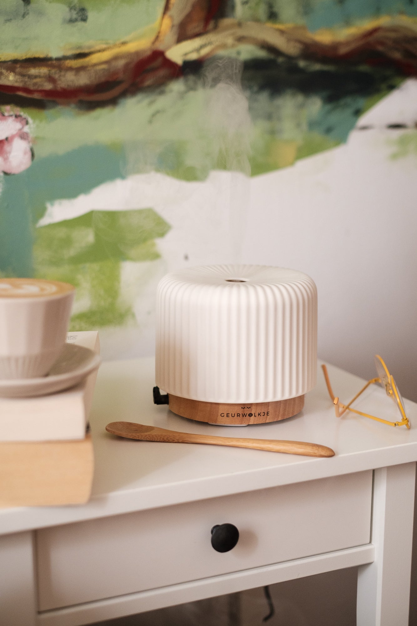 LuxeAroma Keramischer Aroma Diffuser | Verfeinerte Dufterfahrung für eine ruhige Atmosphäre