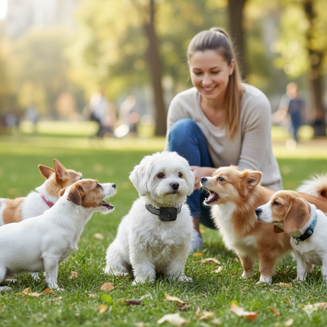 Sanftes Trainingshalsband für kleine Hunde
