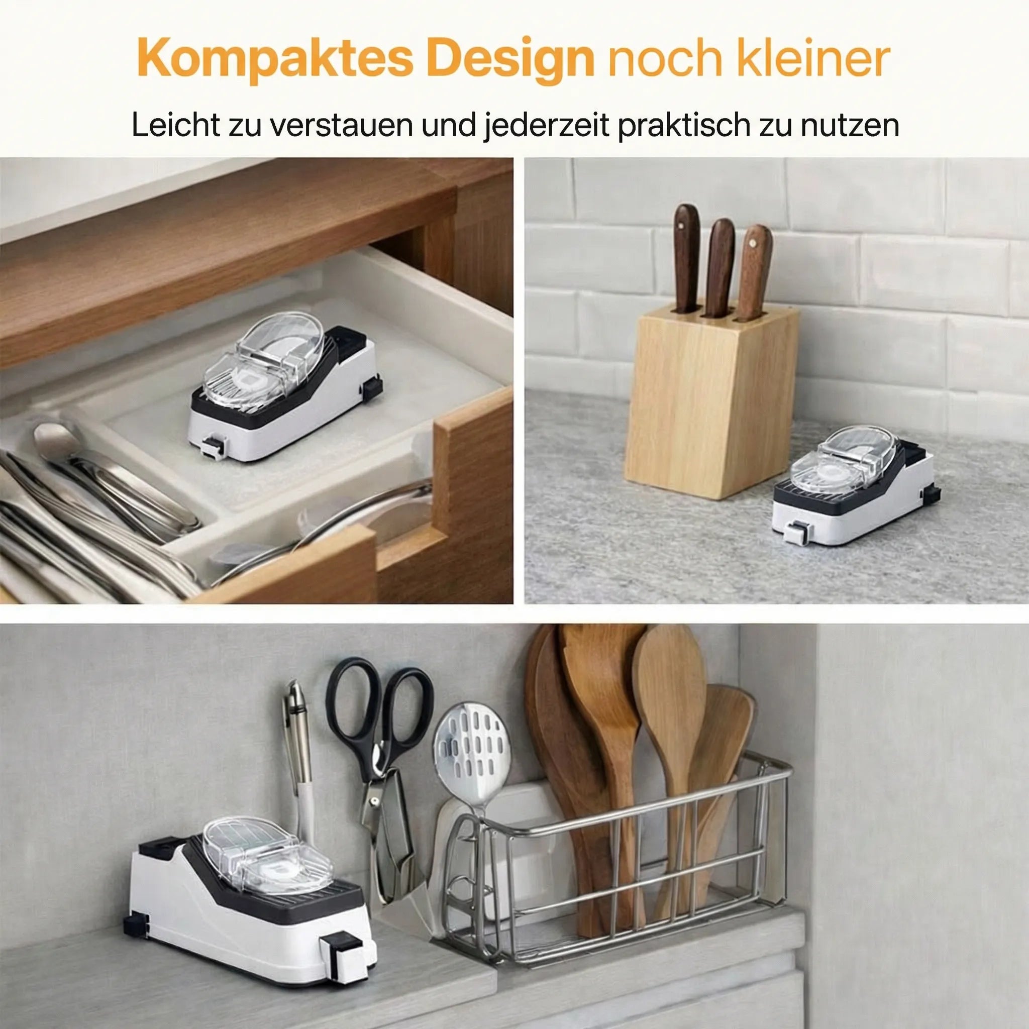 Elektrischer Messerschärfer | Einfaches Messerschärfen | Messerschärfgerät | SharpFix