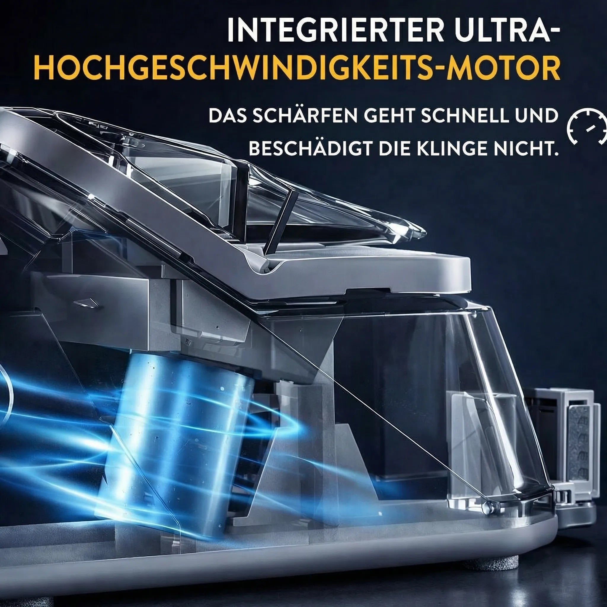 Elektrischer Messerschärfer | Einfaches Messerschärfen | Messerschärfgerät | SharpFix