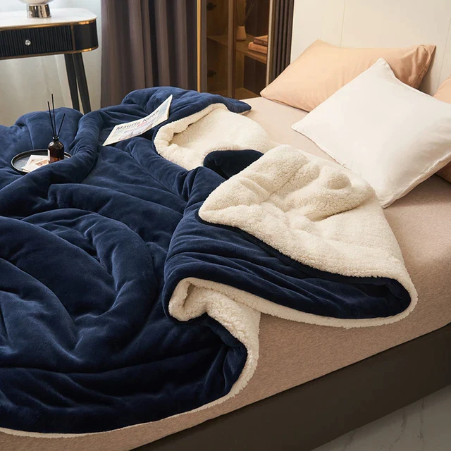 Fleece-Decke | Große Bettdecke | Wohnzimmerdecke | HugLuxe