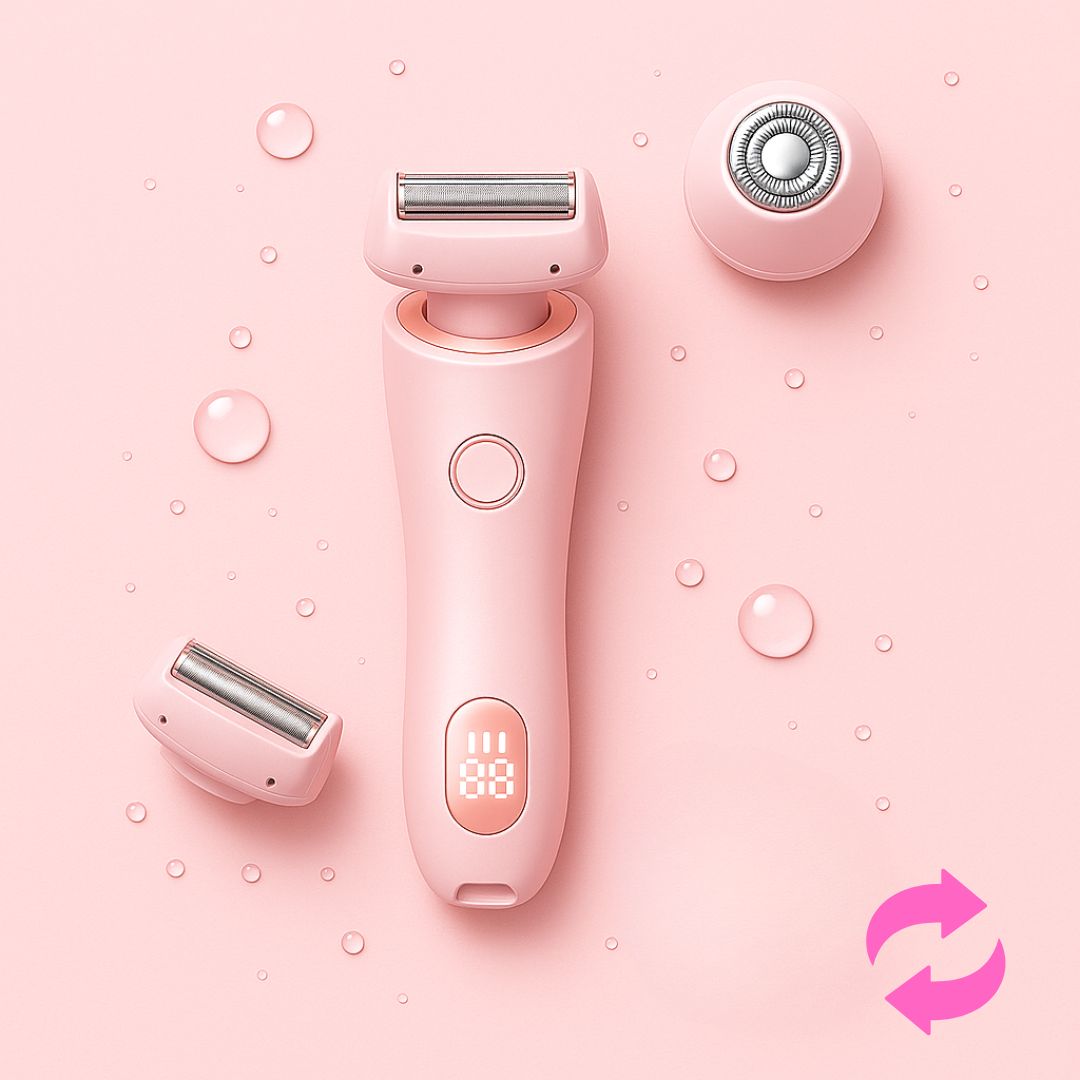 Intimrasierer für Frauen | Elektrischer Damenrasierer für intime Bereiche | Bikini-Trimmer | Femora