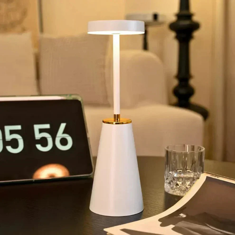Kabellampe | Nachttischlampe mit Touch | Dimmbare Lampe für moderne Atmosphäre | AuraLume