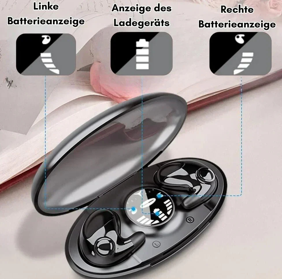Ohrstöpsel für Schlaf und den Alltag | Ultra-schlanke Bluetooth-Kopfhörer | Schlafkopfhörer | DreamBuds