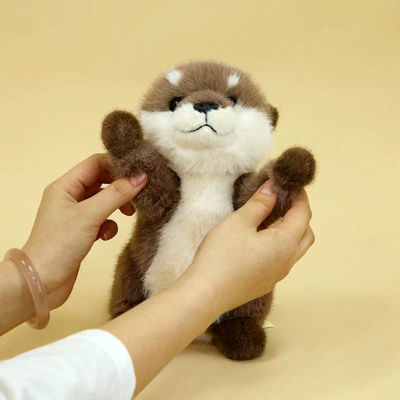Otter Plüschspielzeug | Süßes Plüschspielzeug zur Stressbewältigung | Stofftier für Kinder und Babys | CutiOtter