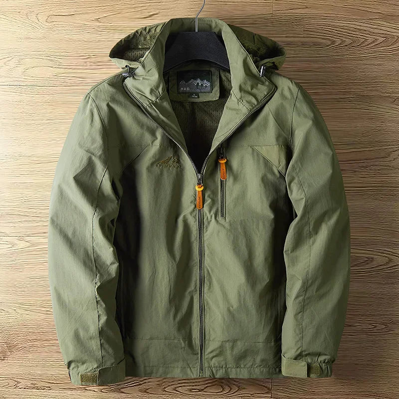 Wasserdichte Outdoorjacke -Atmungsaktiv & Dauerhaft