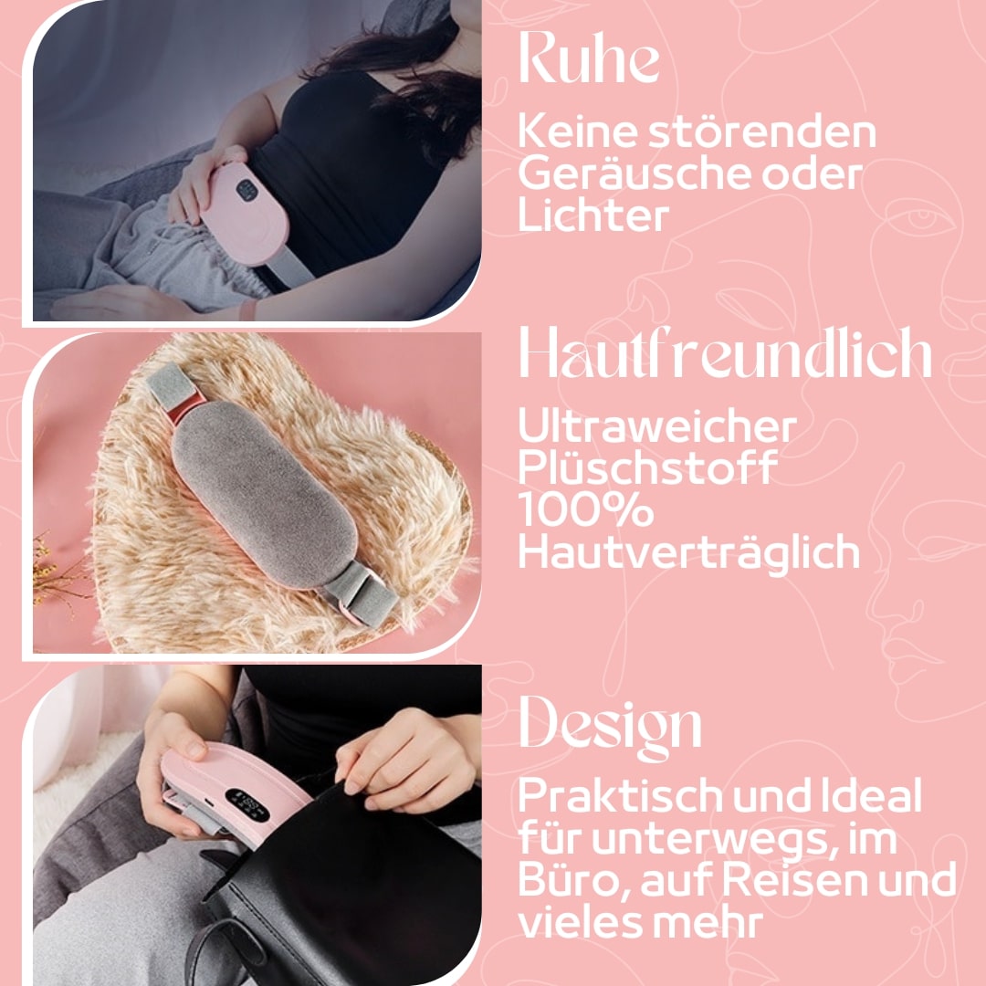 Wärmegürtel | Heizgürtel bei Menstruationsbeschwerden | Periodenfrei