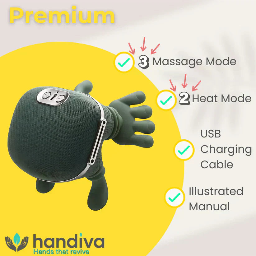 Handiva™ – Echter Handmassager für Nacken und Schultern