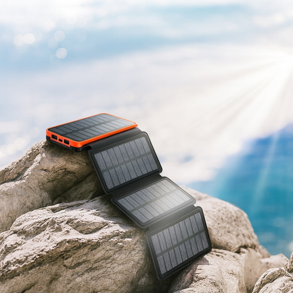 Powerbank Solar | Tragbares Solar-Ladegerät | Solar-Ladegeräte | SolarBox