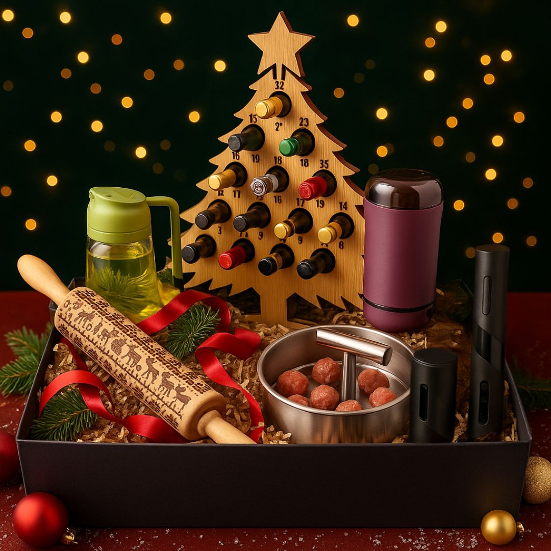 Weihnachtsgeschenk für Mitarbeiter, Männer, Freunde, Familie oder Kunden | Weihnachts-Paket