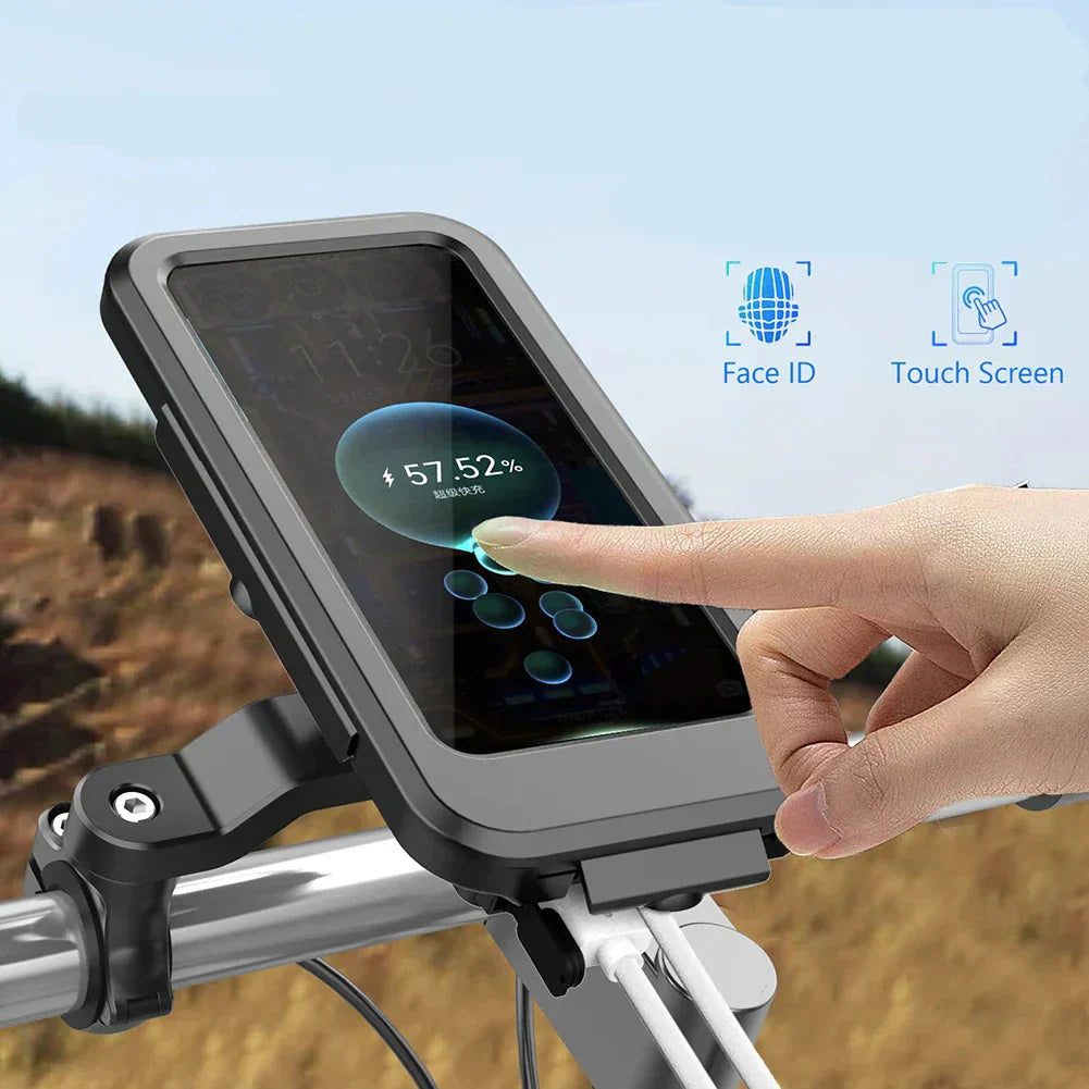 15W Powerbank - Wasserdichter Halter für Fahrradlenker