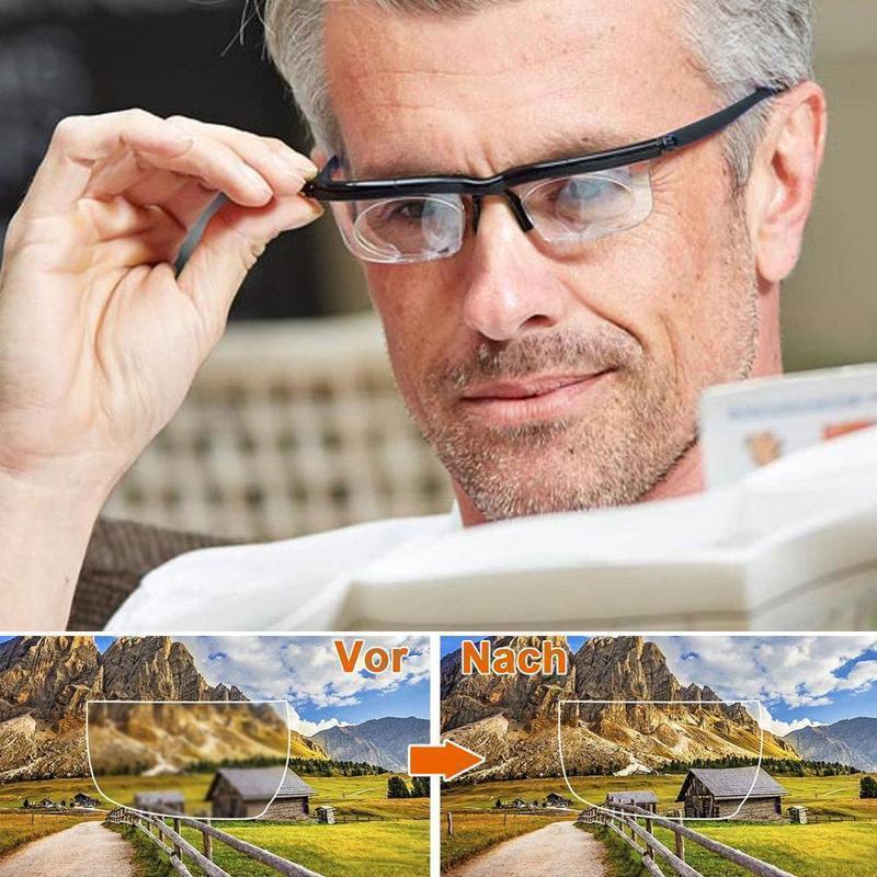 Fokus Verstellbare Brillen Lesebrillen Unisex