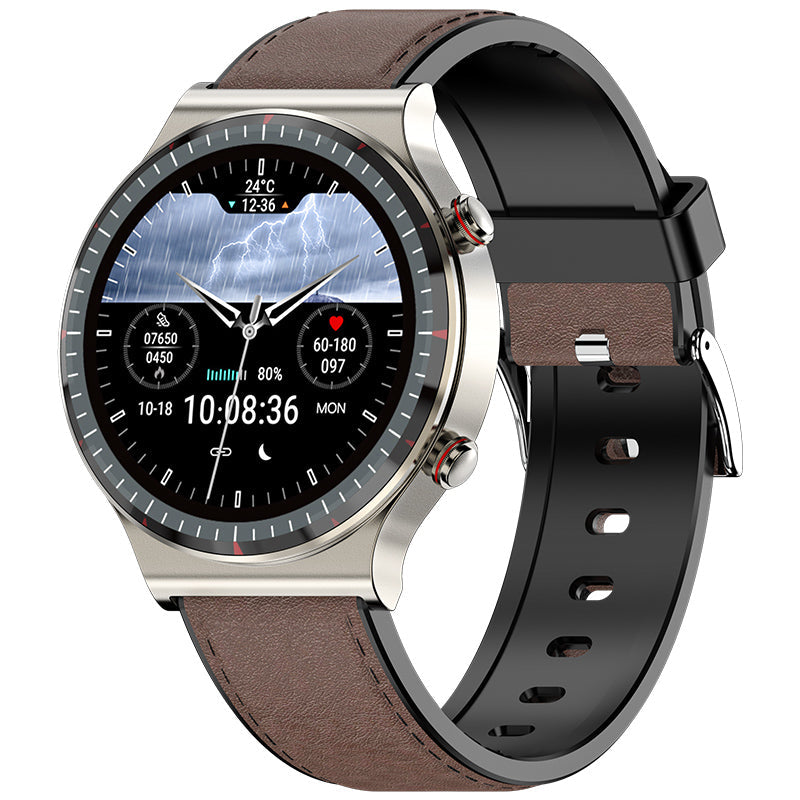 Ripob | Medizinische EKG Smartwatch | CFDA-zertifiziert | 512Hz Hochpräzisions-Biosensor | SpO2- und Herzfrequenzüberwachung | KI-gestützte Atemanalyse | IP67 wasserdicht