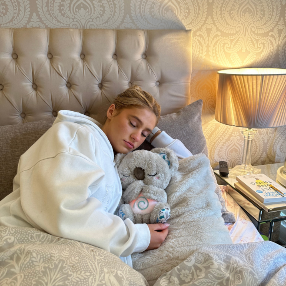 Kuscheltier Schlafhilfe Koala mit Atemfunktion Sanftes Licht