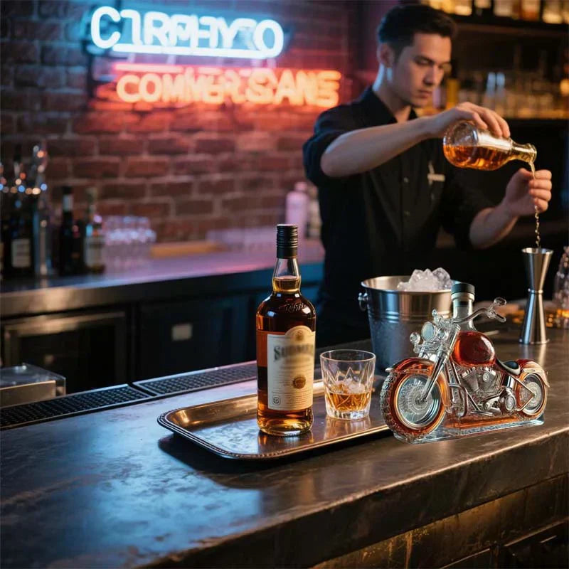 RebelWhisky | Limitierte Auflage Harley Whisky Flasche