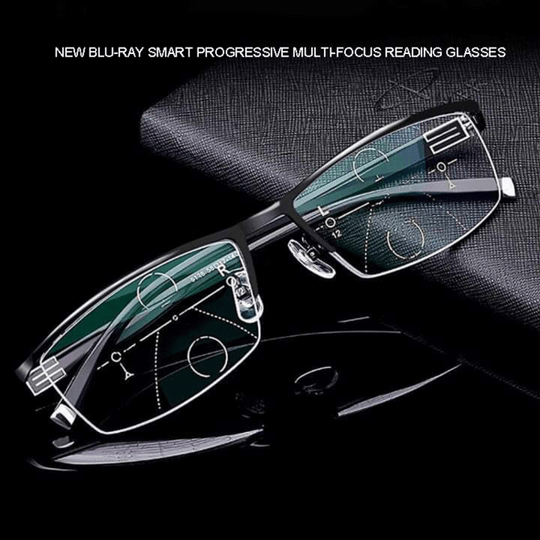 Intelligente Gleitsichtbrille im deutschen Design