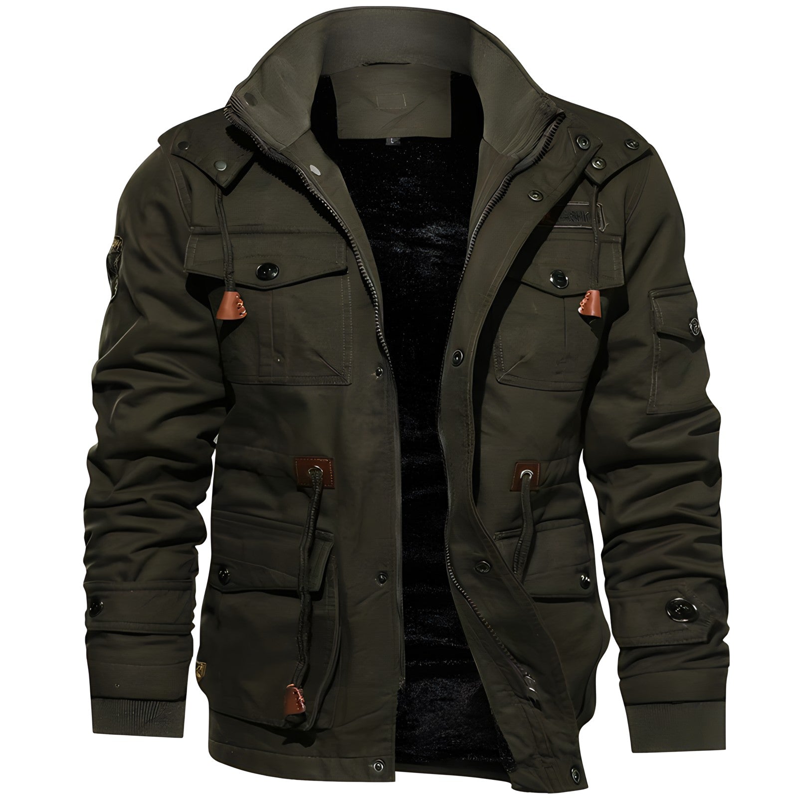 Herren Taktische Outdoor-Jacke – Mehrere Taschen und warm für den täglichen Gebrauch