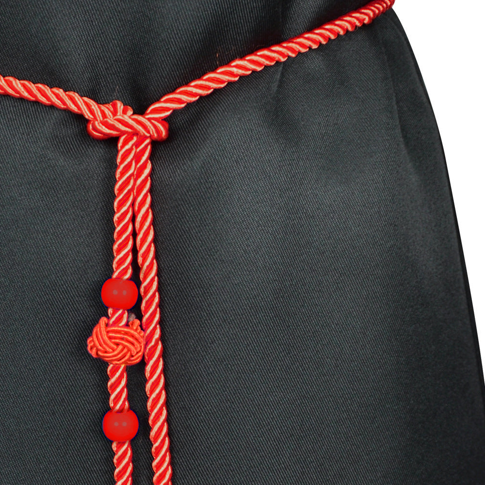 Kinder schwarzes Cosplay-Outfit-Set Kostüm