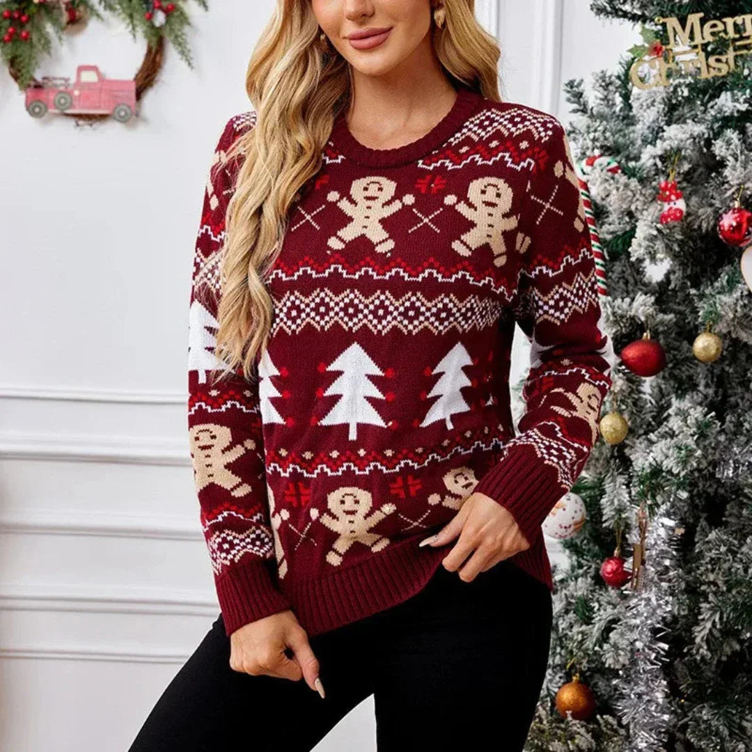 Weihnachtspullover für Frauen | Warm, Fröhlich und Voll Festlicher Stimmung