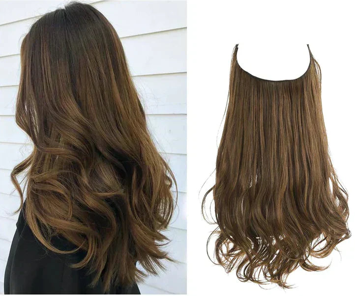 SecretHair | Premium Echthaar-Extensions | 100% REMY-Qualität | Nahtloses Volumen & Länge | Natürlicher Glanz | Hitzebeständig & Langlebig
