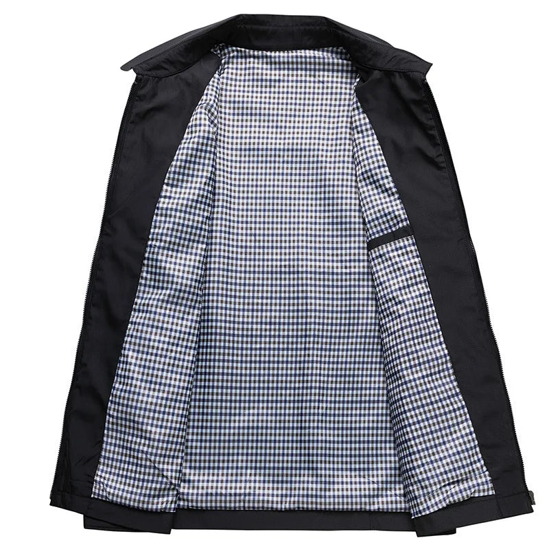 Leichte Herrenjacke mit modernem Schnitt