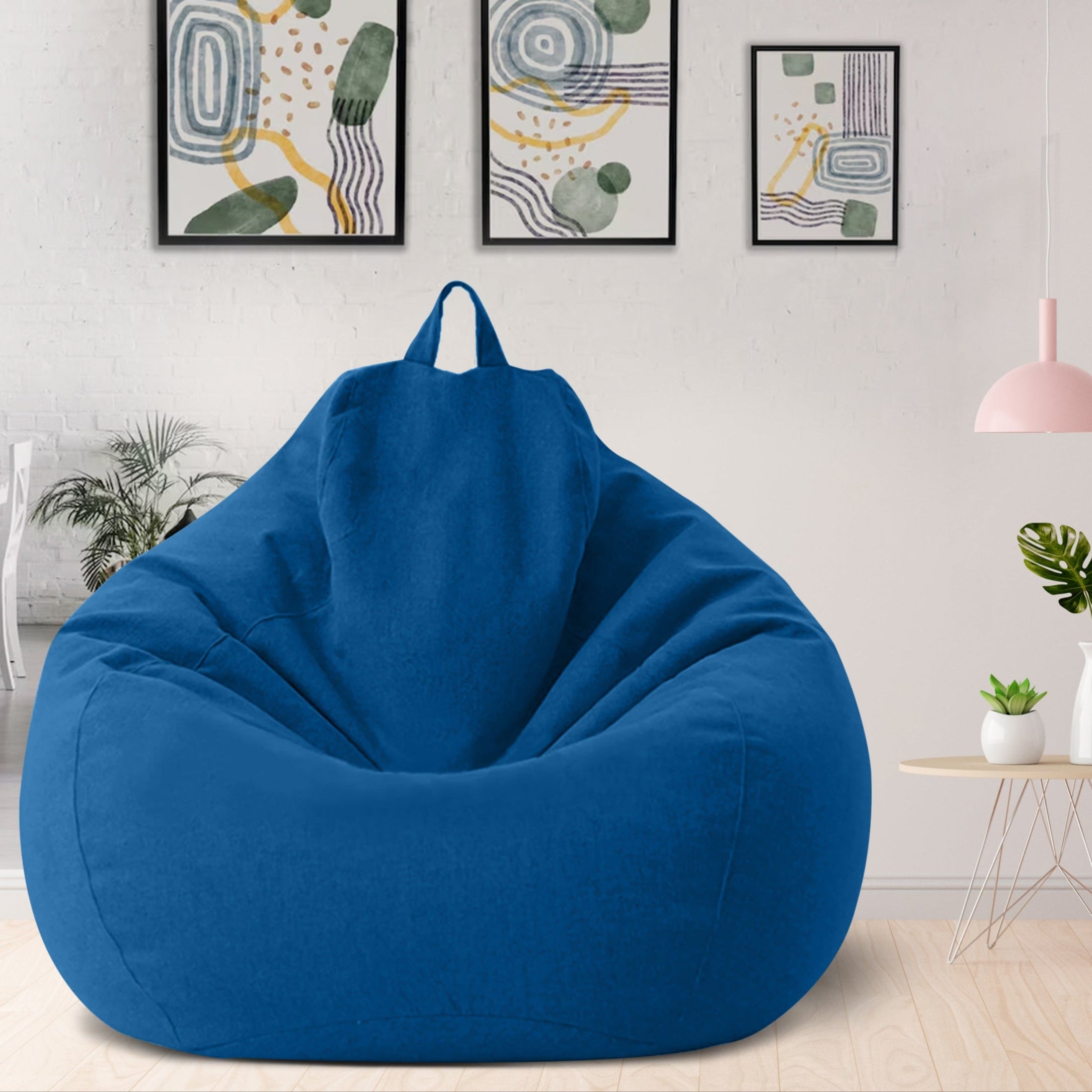 Sitzsack Wohnzimmer Ergonomischer Komfort Entspannung zu Hause