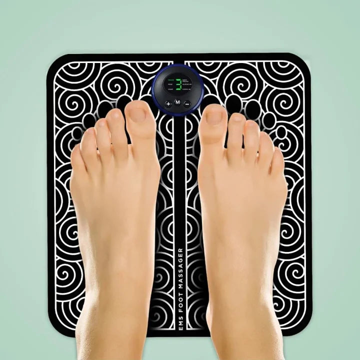 ReliefPad™ – Die innovative EMS-Fußmassage für sofortige Linderung!