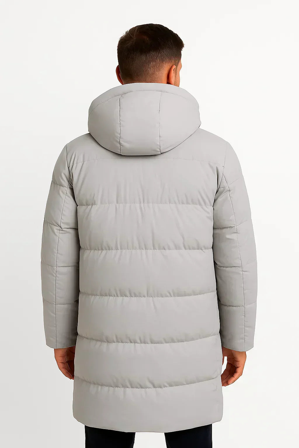 Herren Wasserfester Pufferjacke – Isolierter Wintermantel