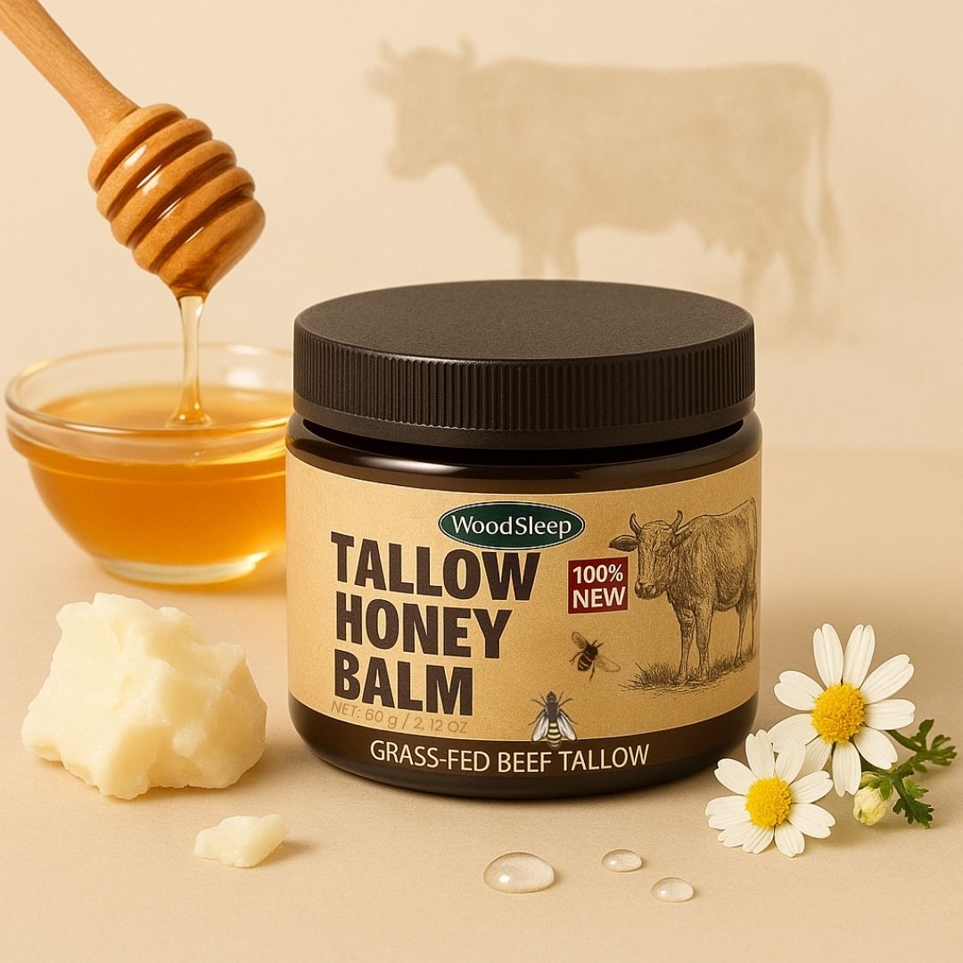 Rindertalg-Creme | Creme für natürliche Hautpflege | Feuchtigkeitscreme für Gesicht und Körper | TallowPure