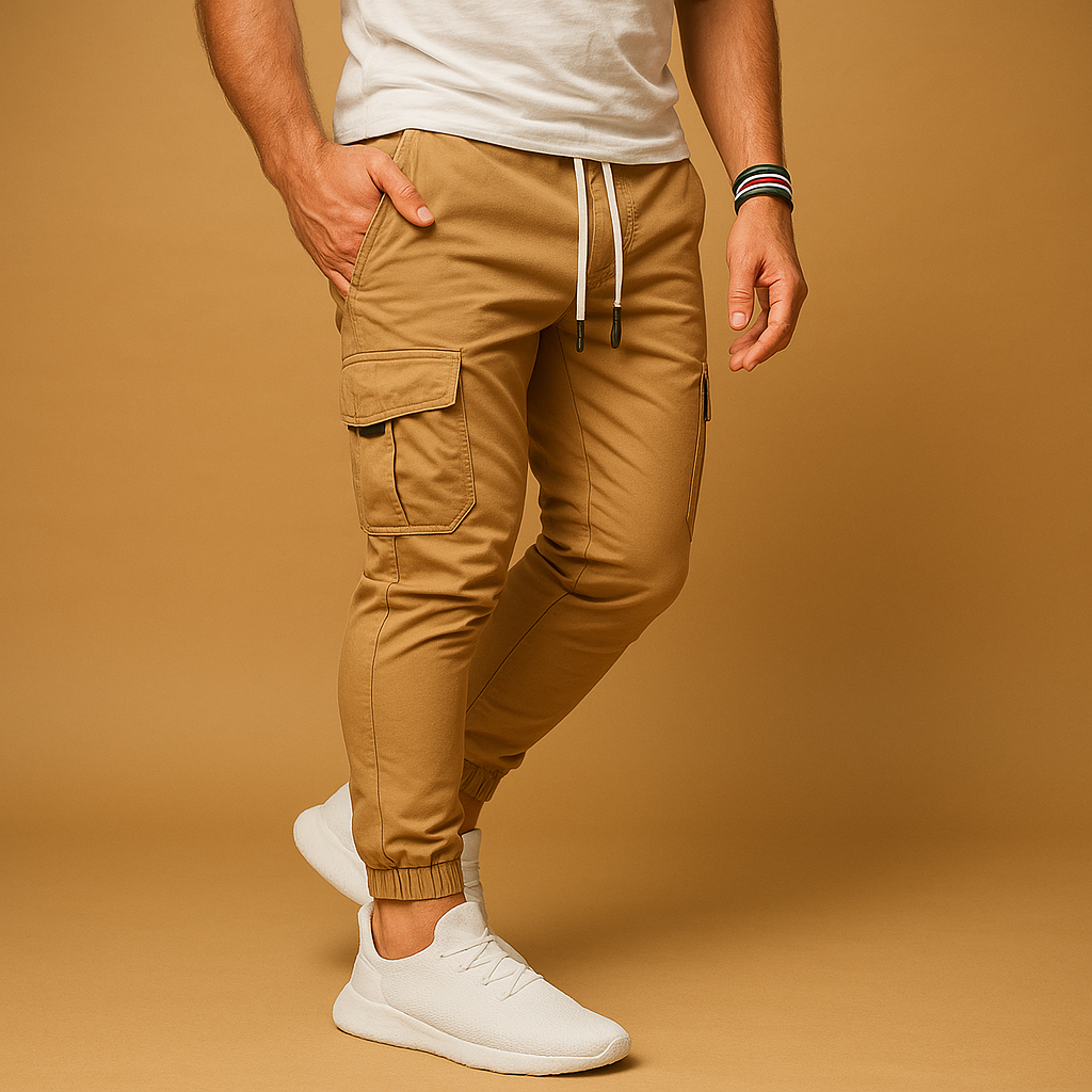 Herren Cargo-Hosen mit mehreren Taschen – Langlebiges & Funktionales Design
