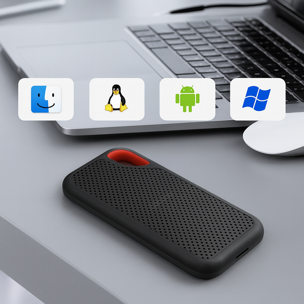 Externe Festplatte | SSD mit 2 TB Speicher | DataBox