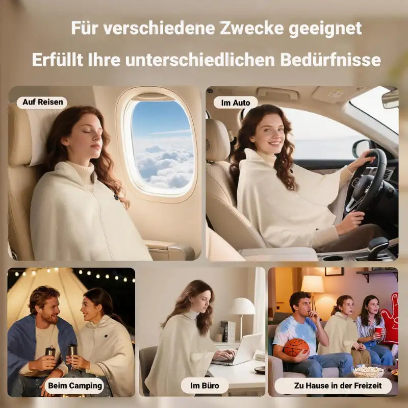 Heizdecke mit 3 Stufen | Elektrische Decke | HeatBlanket