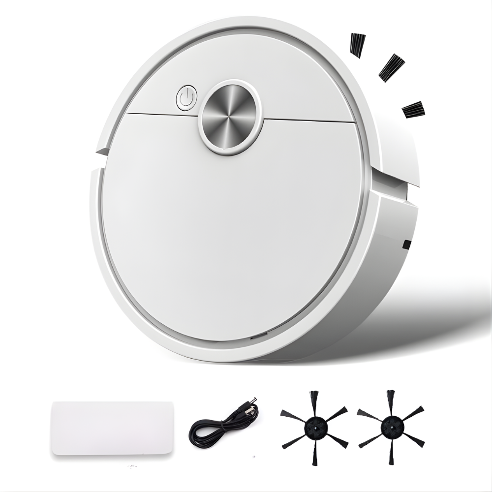 Roboter-Staubsauger mit Wischfunktion, 2-in-1 Reinigungssystem