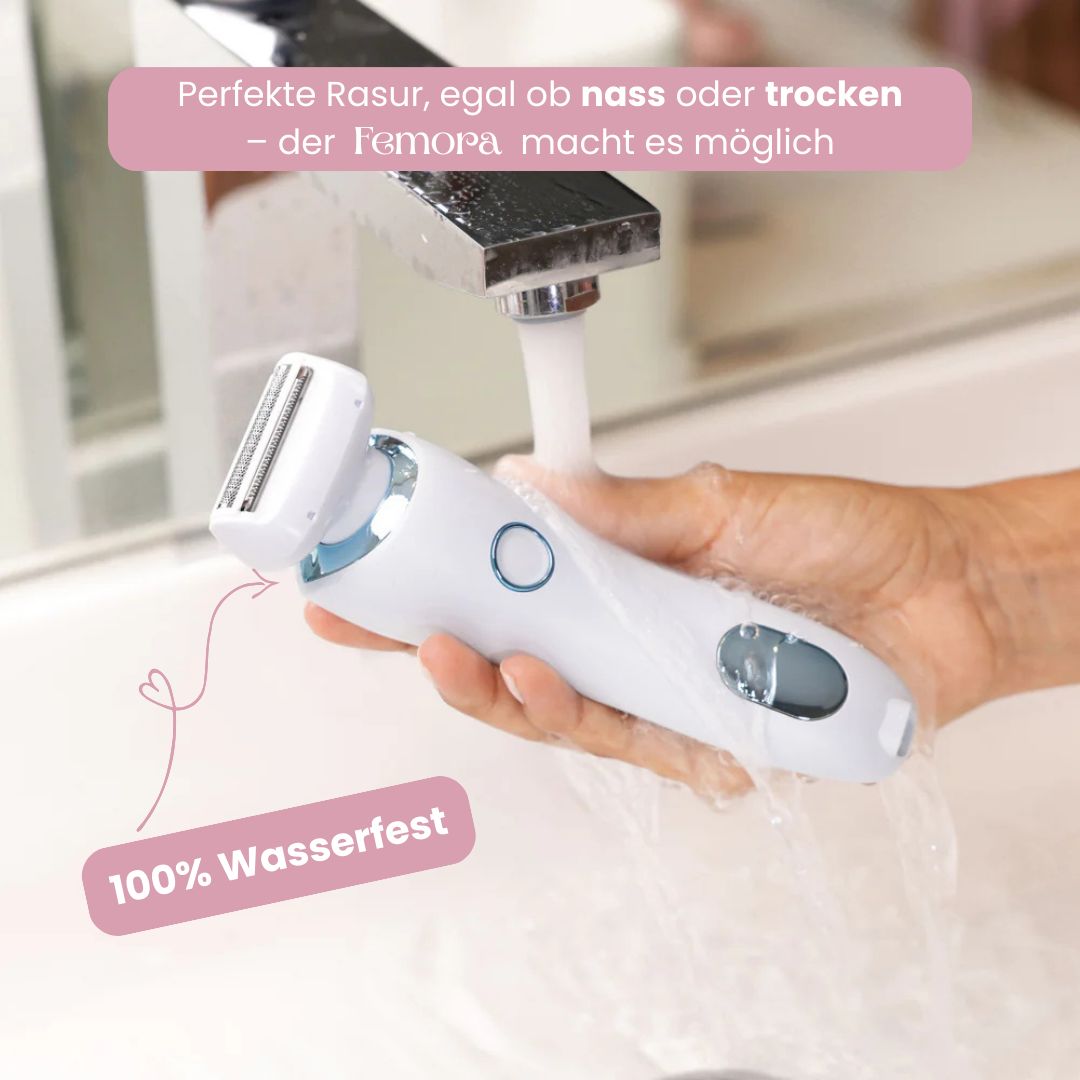 Intimrasierer für Frauen | Elektrischer Damenrasierer für intime Bereiche | Bikini-Trimmer | Femora