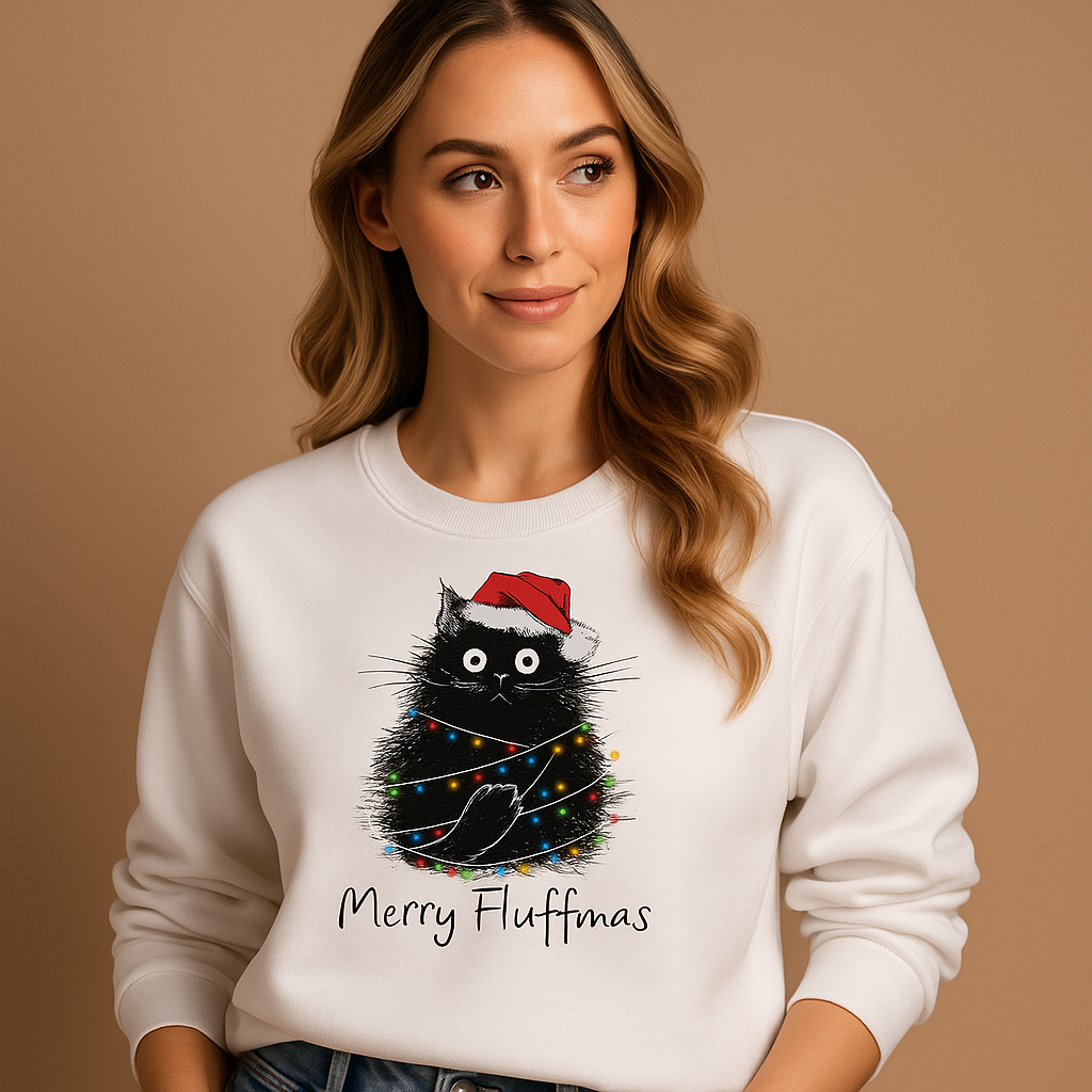 Weihnachtspullover für Frauen mit festlichem Muster