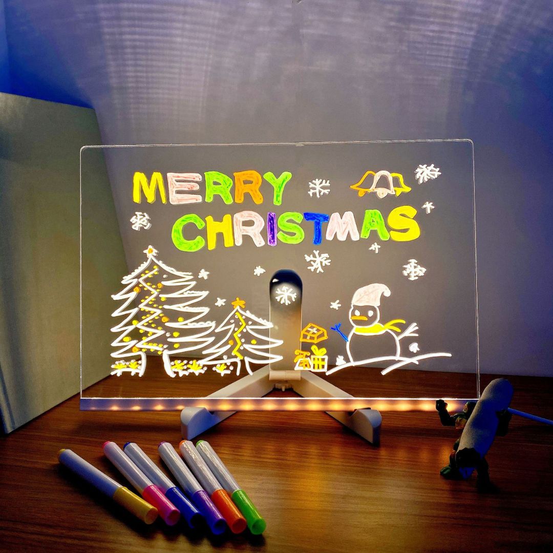 LED Schreibtafel für Kinder Beleuchtete Zeichenbrett