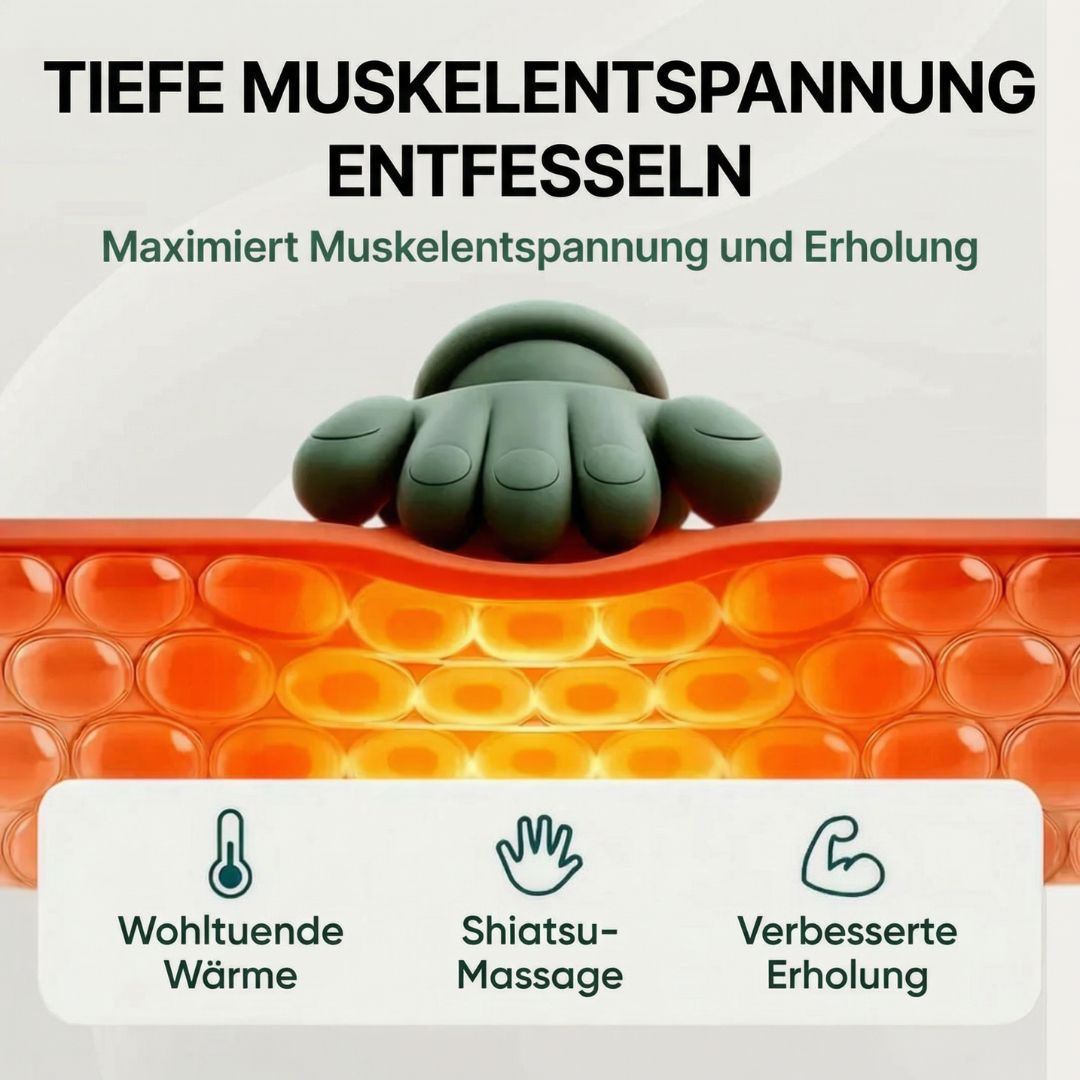 Nacken- & Schultermassagegerät | Nackenmassage zu Hause für geschmeidige Muskeln | Nackenia