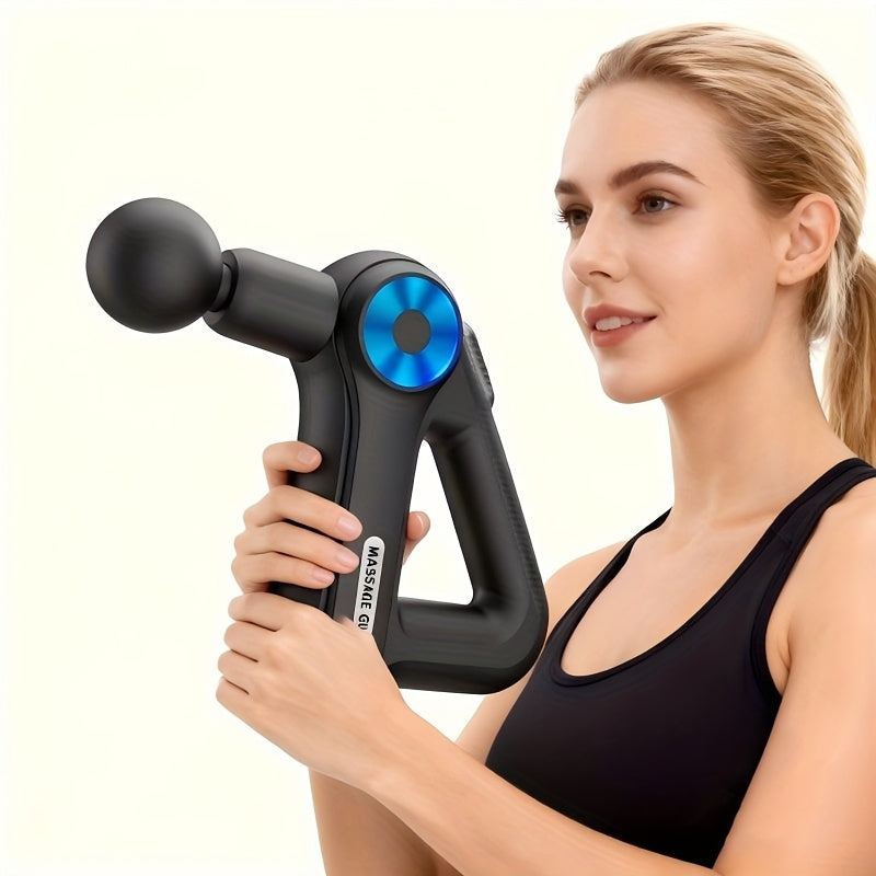 Massagepistole mit 9 Aufsätzen | Massager für Nacken, Rücken, Füße und mehr | Massagepistole | Pulsevia