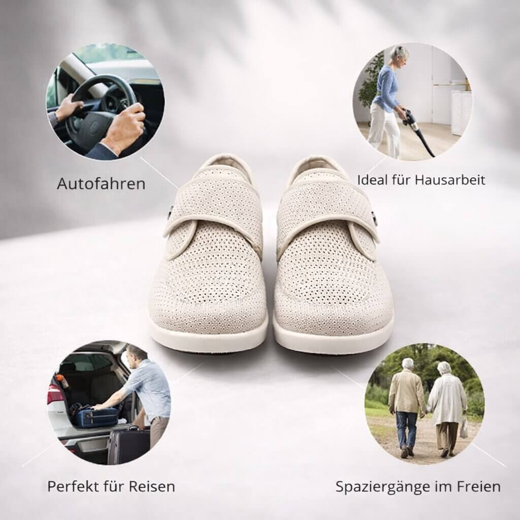 Orthopädische Schuhe für Männer & Frauen | Breite Diabetikerschuhe | Podirel