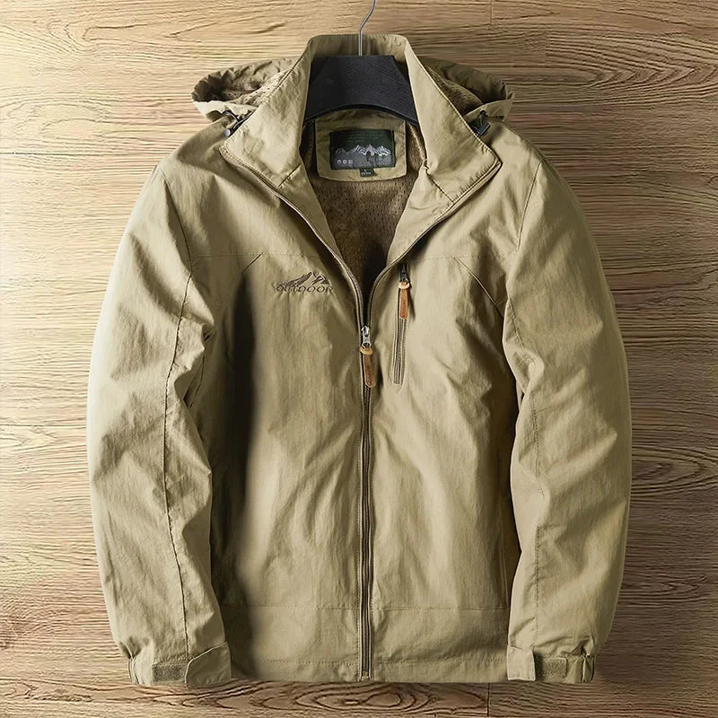 Wasserdichte Outdoorjacke -Atmungsaktiv & Dauerhaft