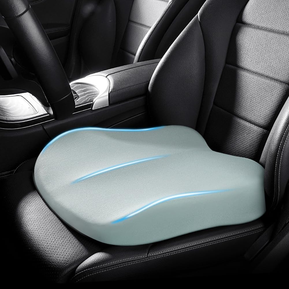 Autositzkissen | Memory Foam Sitzkissen | Ergonomisches Kissen für das Fahren | DriveComfort