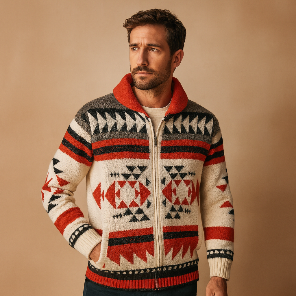 Herren Cardigan mit Slim Fit – Smarter & Leichter Layer